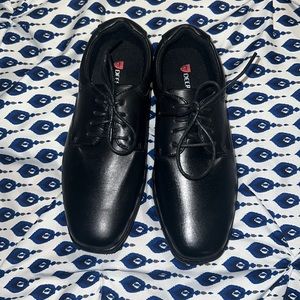 Boys black dress shoes